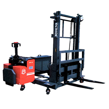 Power Pallet Stacker with Side Mast, Material Handling Solutions